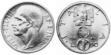 50 Lire 1936