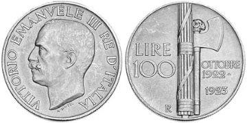 100 Lire 1923