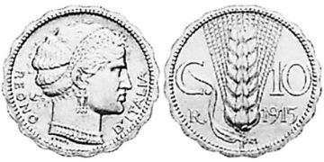 10 Centesimi 1915