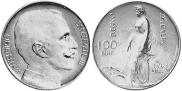 100 Lire 1908