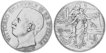5 Lire 1911