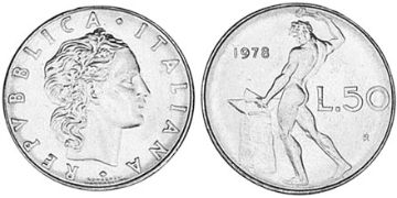 50 Lire 1954-1989