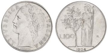 100 Lire 1955-1989