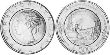 500 Lire 1982-2001
