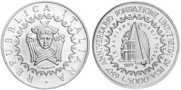 5000 Lire 1993