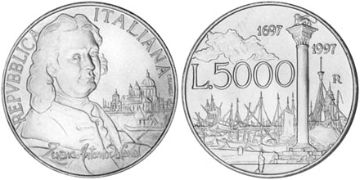 5000 Lire 1997