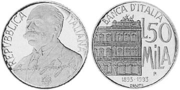 50000 Lire 1994