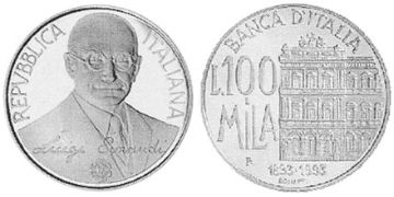 100000 Lire 1994