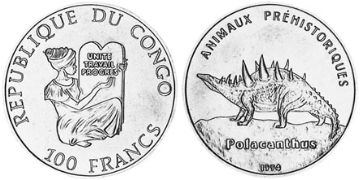 100 Franků 1994