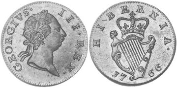 1/2 Penny 1766-1769