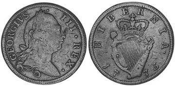 1/2 Penny 1775-1782