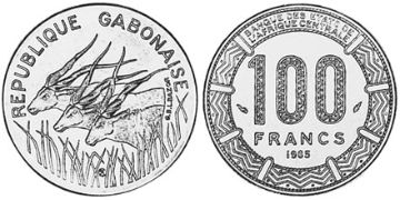 100 Franků 1975-1985