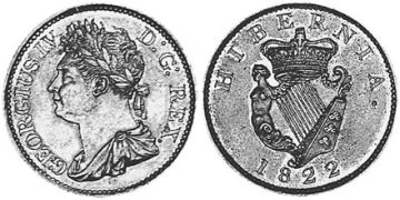 1/2 Penny 1822-1823