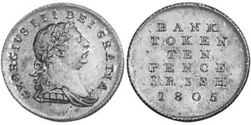 10 Pence Token 1805-1806
