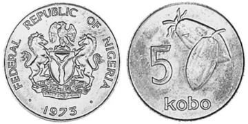 5 Kobo 1973-1986