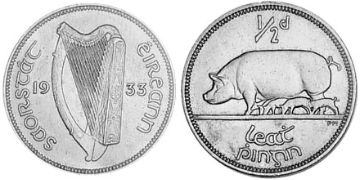 1/2 Penny 1928-1937
