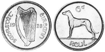 6 Pence 1928-1935