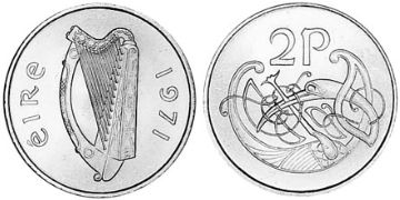 2 Pence 1971-1988