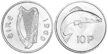 10 Pence 1969-1986