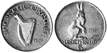 3 Pence 1927