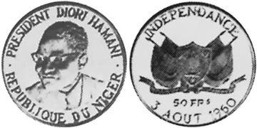 50 Francs 1960