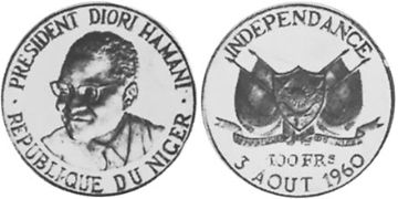 100 Francs 1960