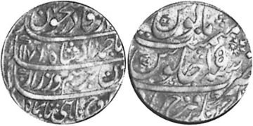 Rupie 1760-1761