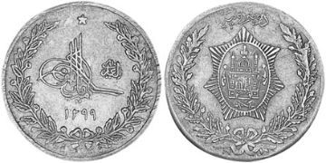 2-1/2 Rupie 1919-1924