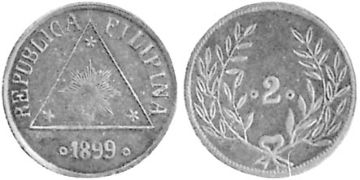 2 Centavos 1899