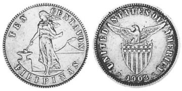 10 Centavos 1903-1906