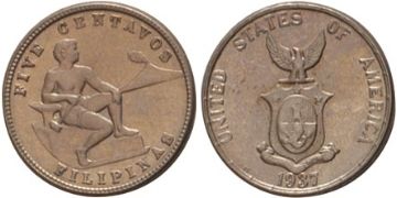 5 Centavos 1937-1941