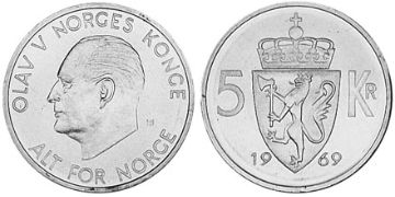 5 Kroner 1963-1973