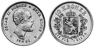 10 Kroner 1877-1902