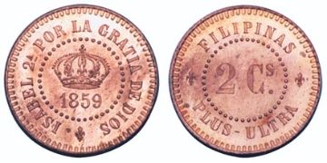 2 Centavos 1859