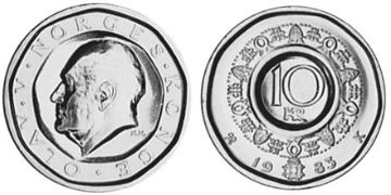10 Kroner 1983-1991