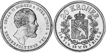 20 Kroner 1876-1902