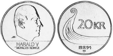 20 Kroner 1994-2009