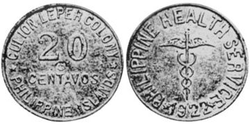 20 Centavos 1922
