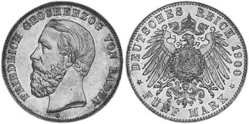 5 Mark 1891-1902