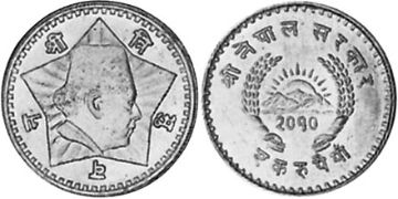 Rupie 1953-1954