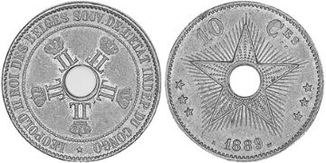 10 Centimes 1906-1908
