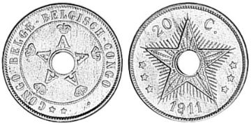 20 Centimes 1910-1911