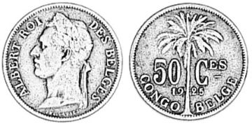 50 Centimes 1921-1929