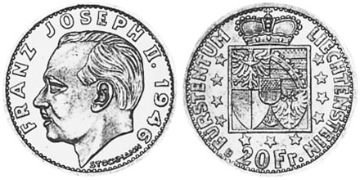 20 Franken 1946