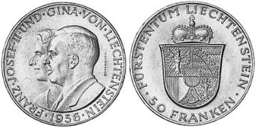 50 Franken 1956