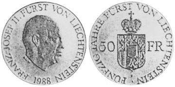 50 Franken 1988