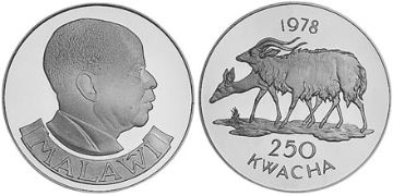 250 Kwacha 1978