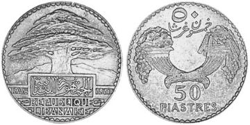 50 Piastres 1929-1936