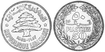 50 Piastres 1952