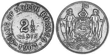 2-1/2 Cent 1903-1920